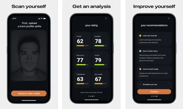 Umax Face Rating APK (Maximize Your Looks) Face Analysis