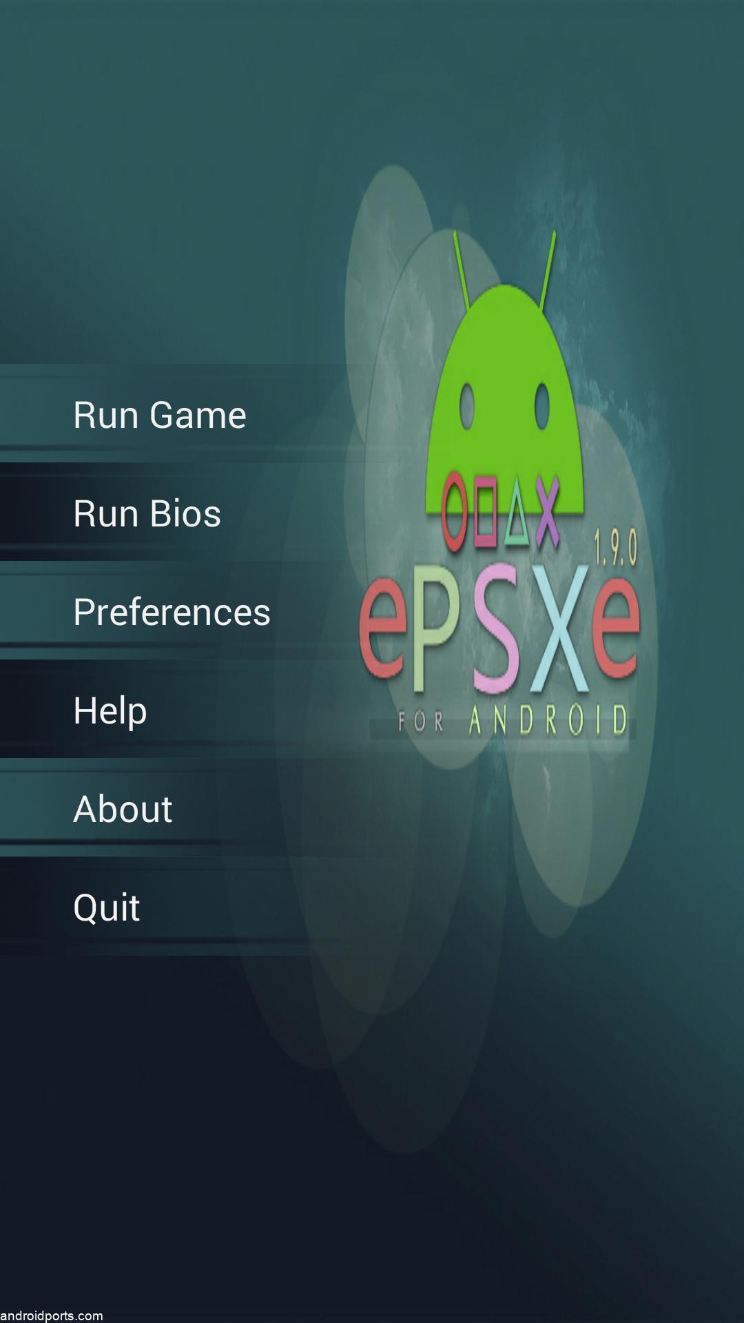 ePSXe App Screenshot