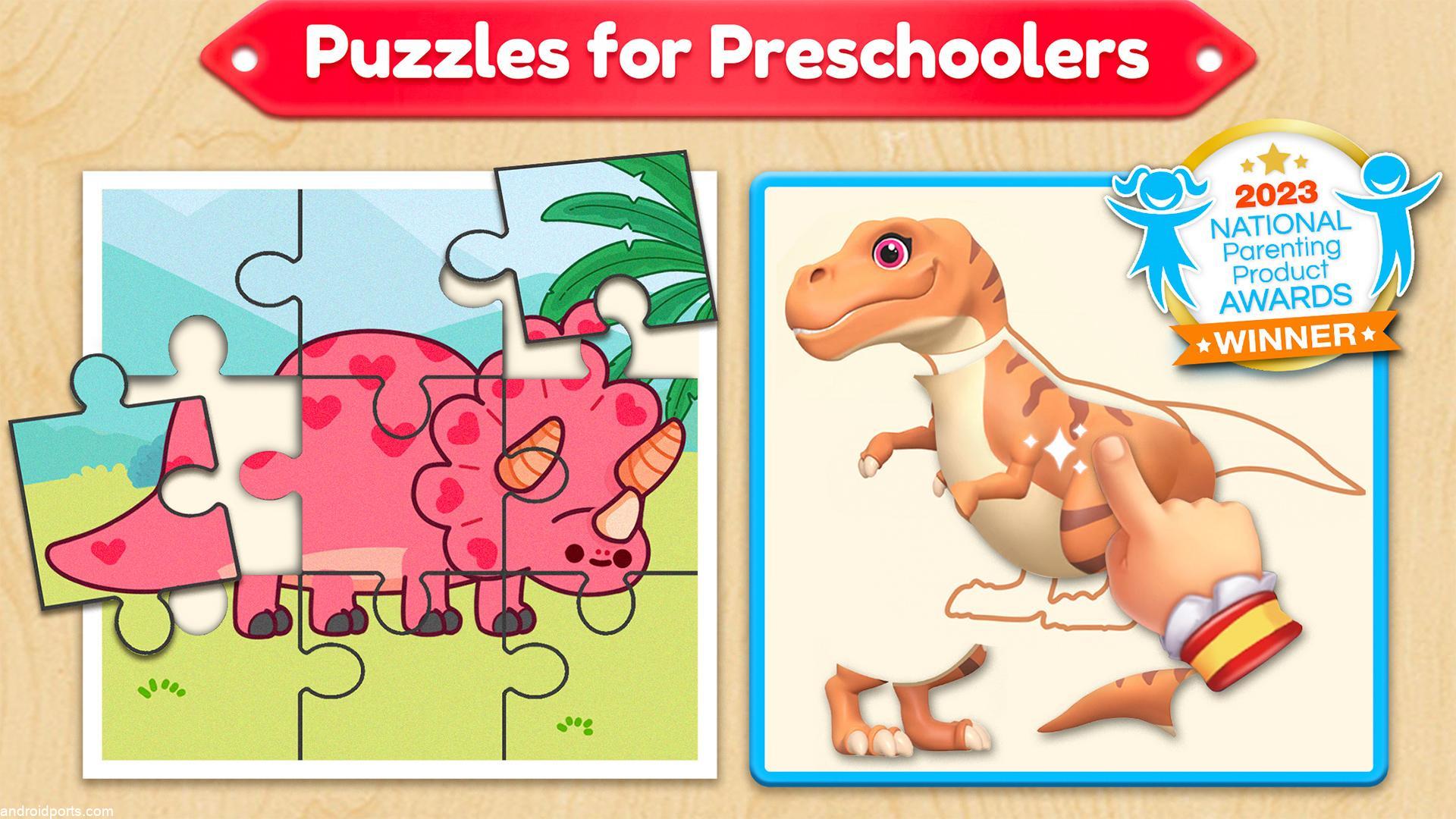 Dino Puzzle Game Screenshot