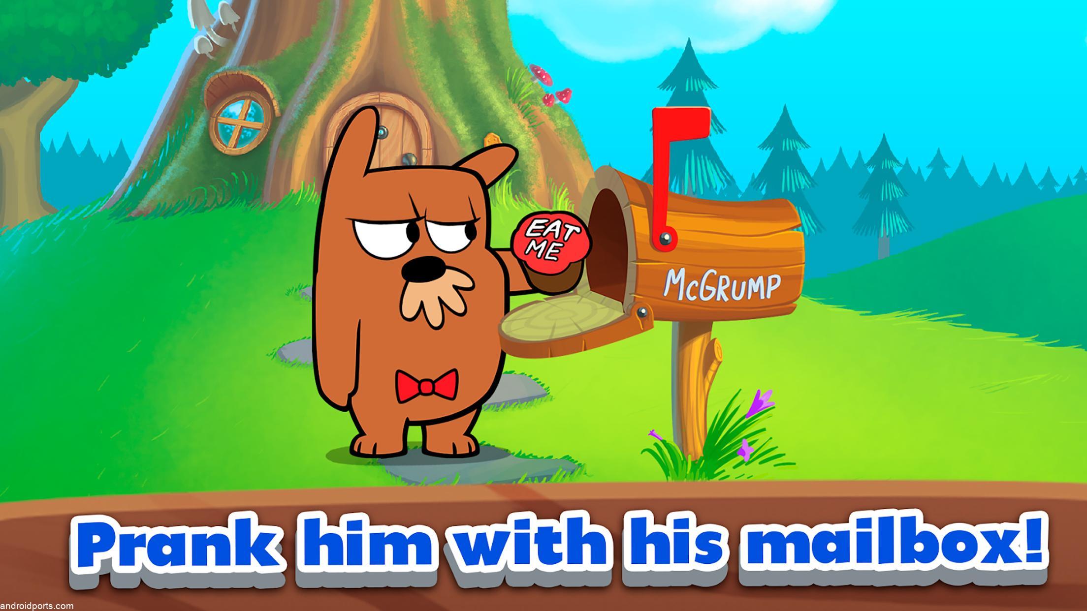 Mr. McGrump's reaction