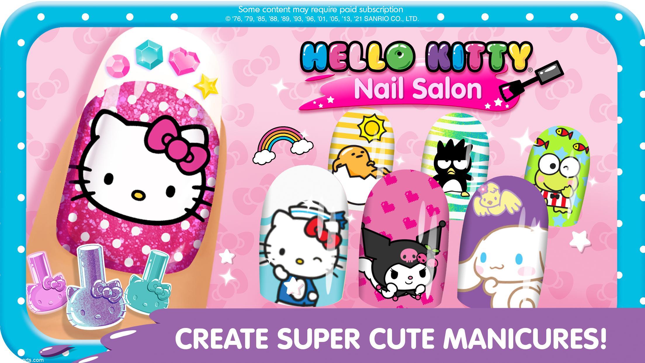 Hello Kitty Nail Salon