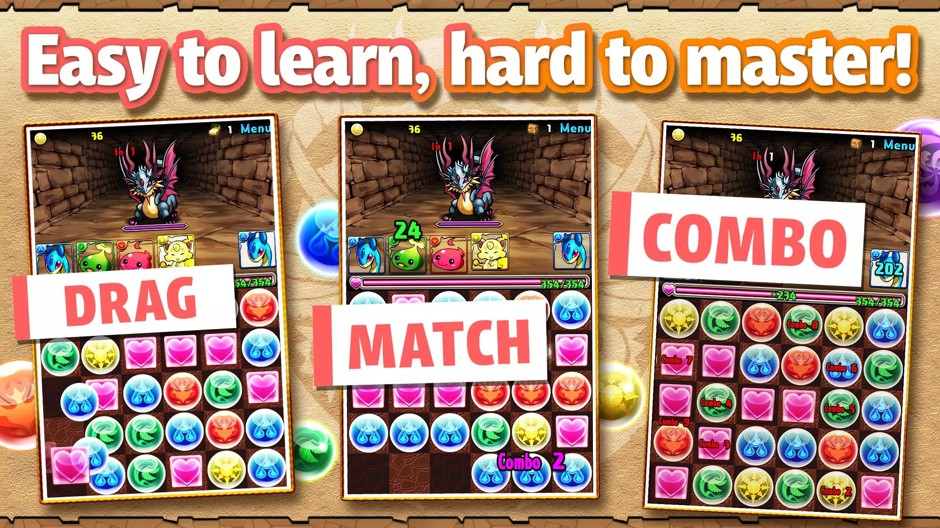Puzzle & Dragons Screenshot 2