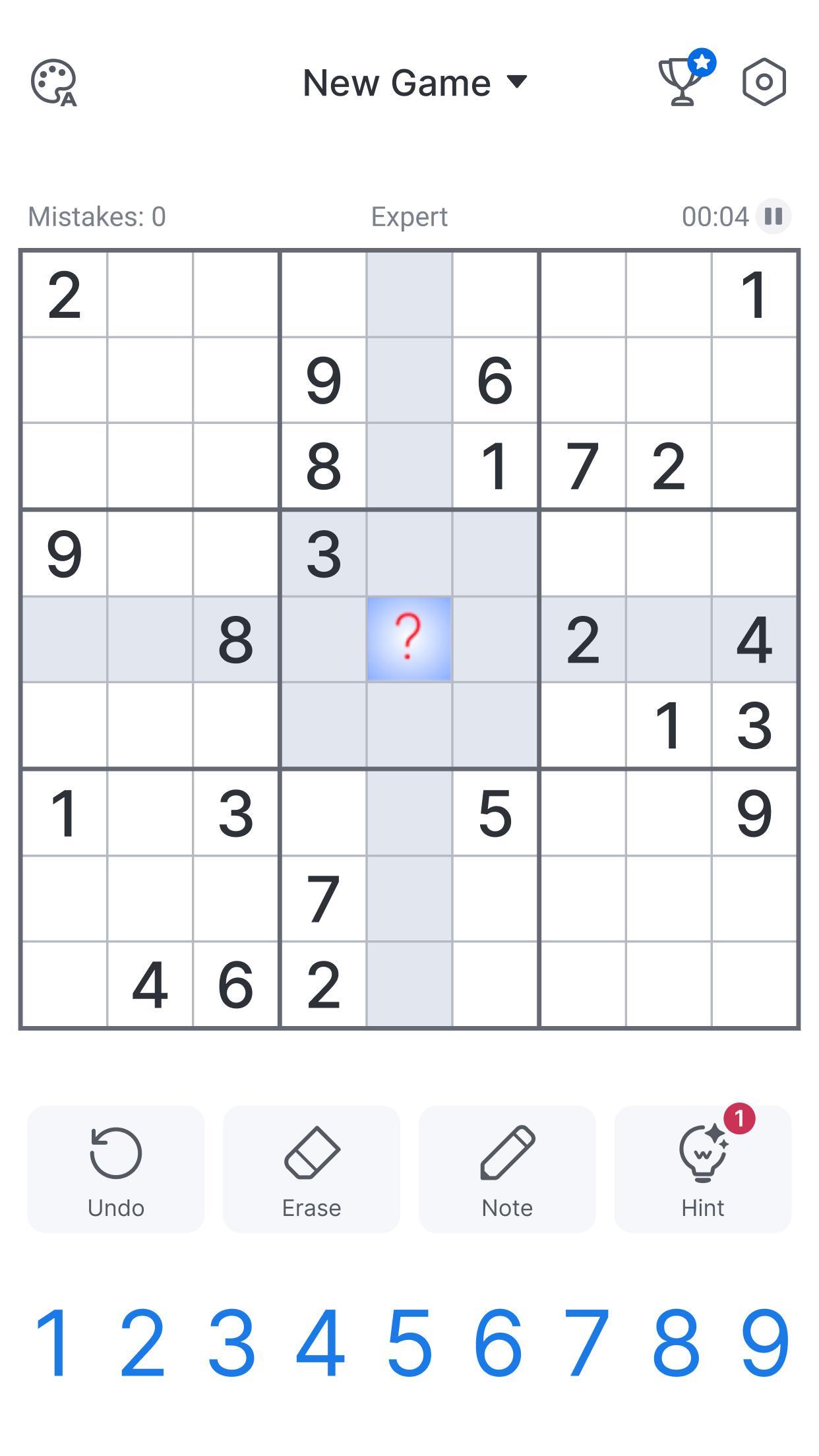Sudoku Game Screenshot 3