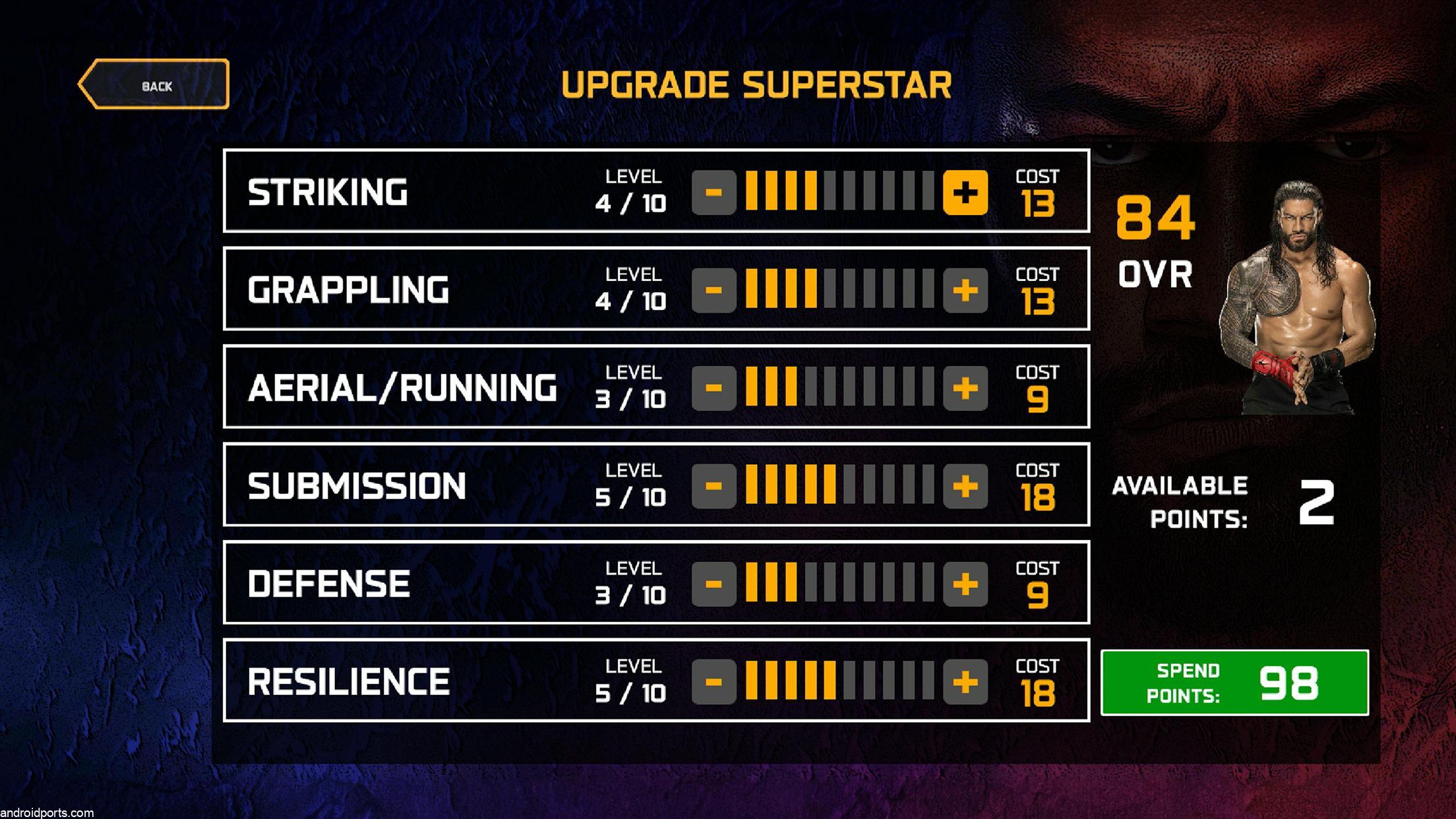 Choose your WWE Superstar