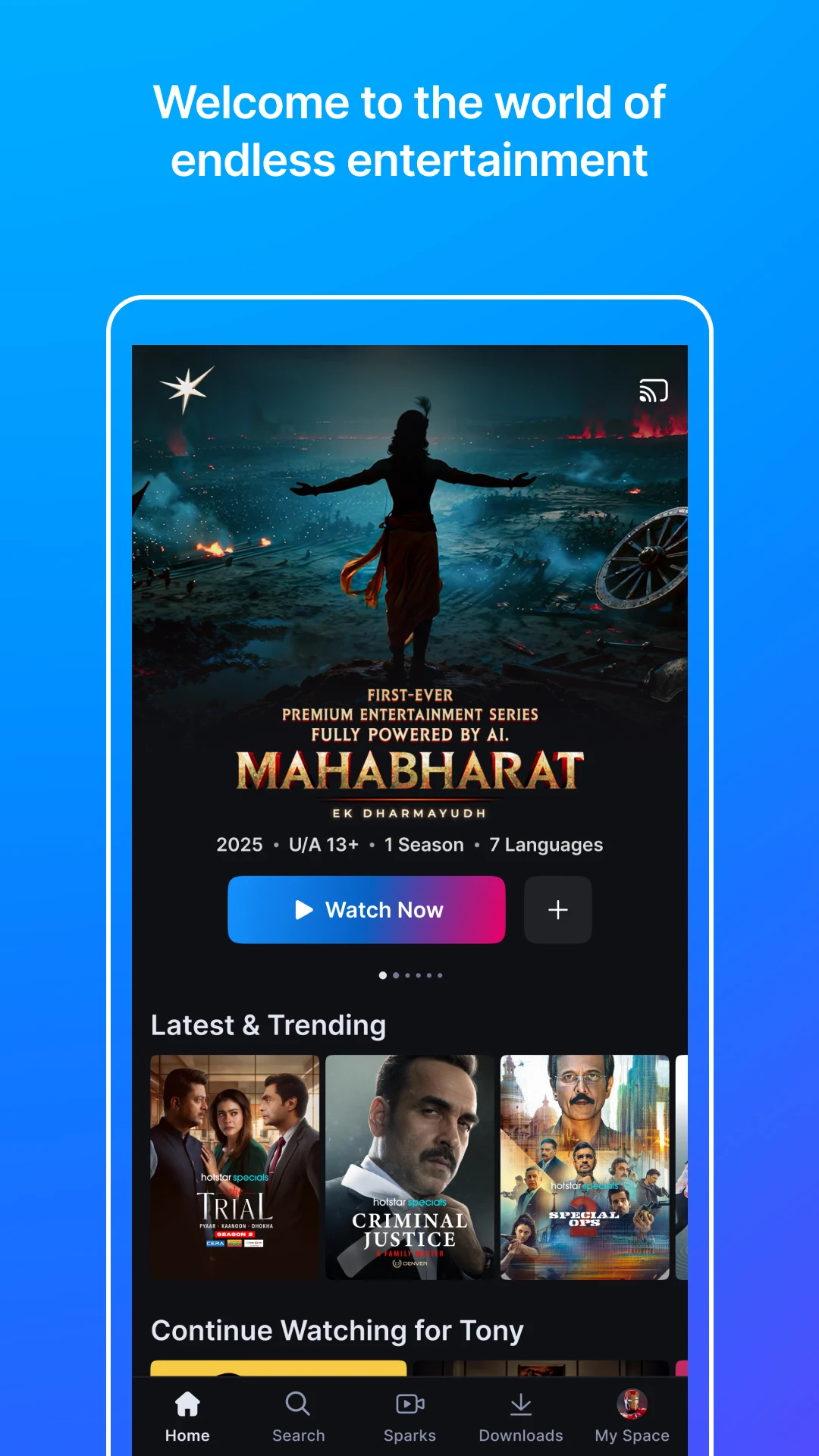 JioHotstar App Download