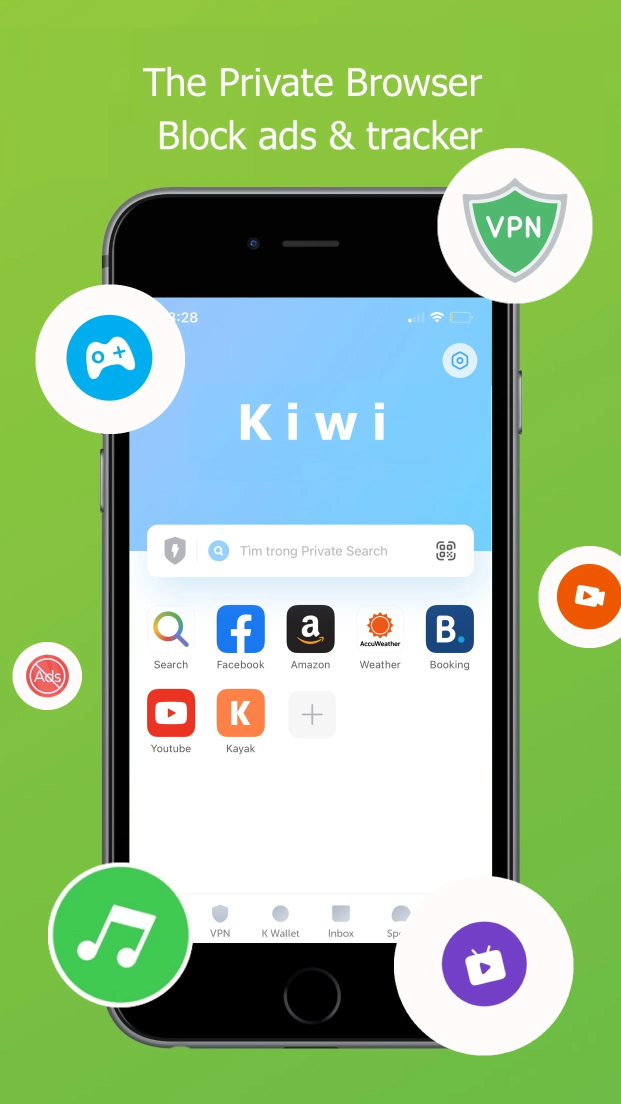 Download Kiwi VPN Proxy