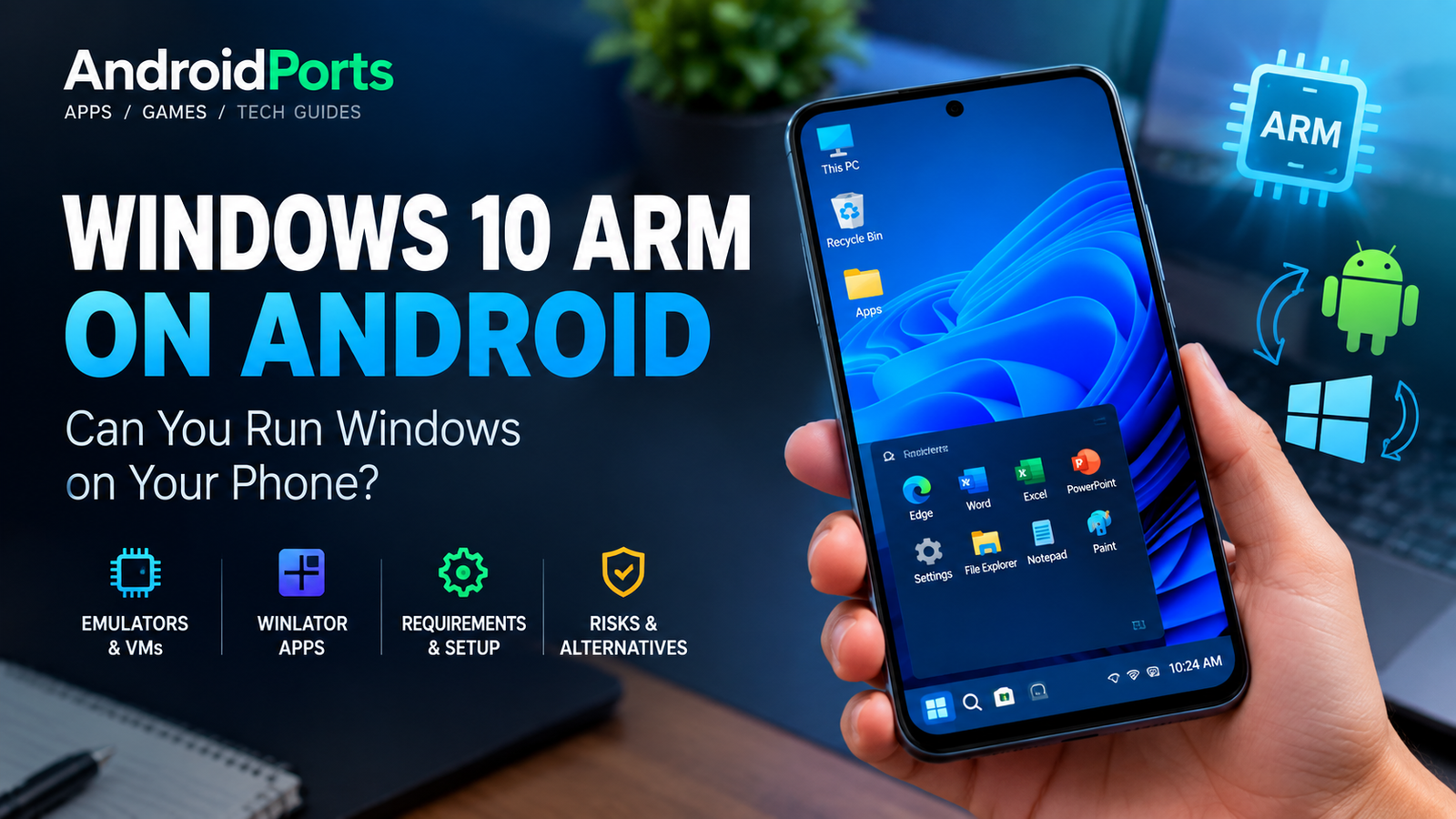 Windows 10 ARM on Android: How to Run Windows on Android Phones
